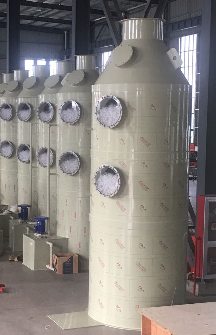 VOCs廢氣治理的洗滌塔中常見填料種類、特點 VOCs廢氣治理的洗滌塔中常見填料種類、特點